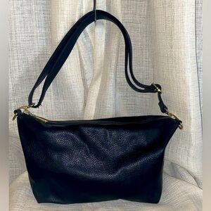 Steve Madden Small Black Purse with Adjustable Strap